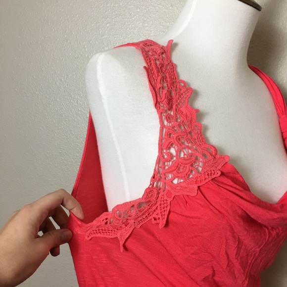 ELLA MOSS Crochet Shoulder Dress - Picture 4 of 8